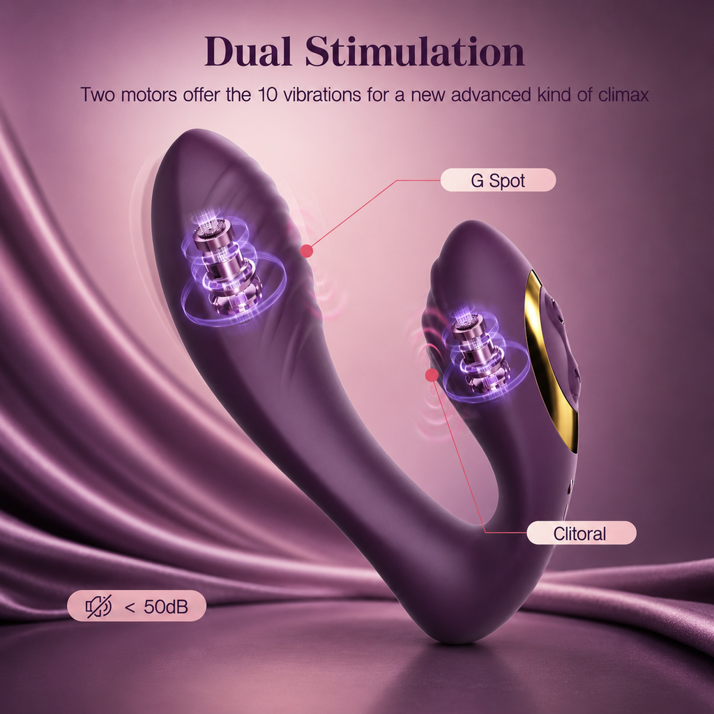 •Wearable Clitoral G Spot Vibrator•