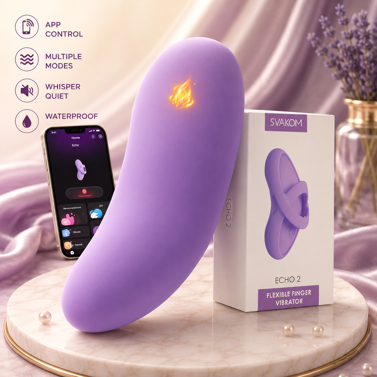 •Heating Vibrator, Women Pleasure•