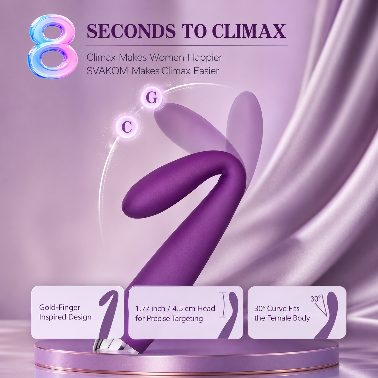 •Vibrator Dildo Sex Toys Finger Shaped•