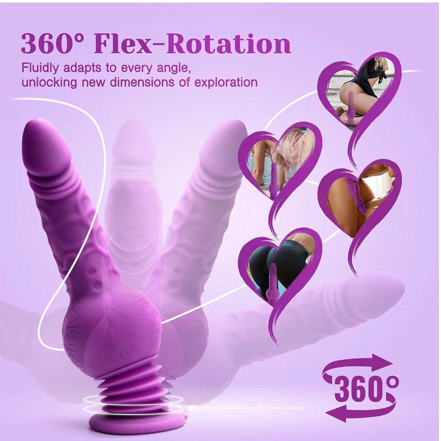•Thrusting Dildo Vibrator•