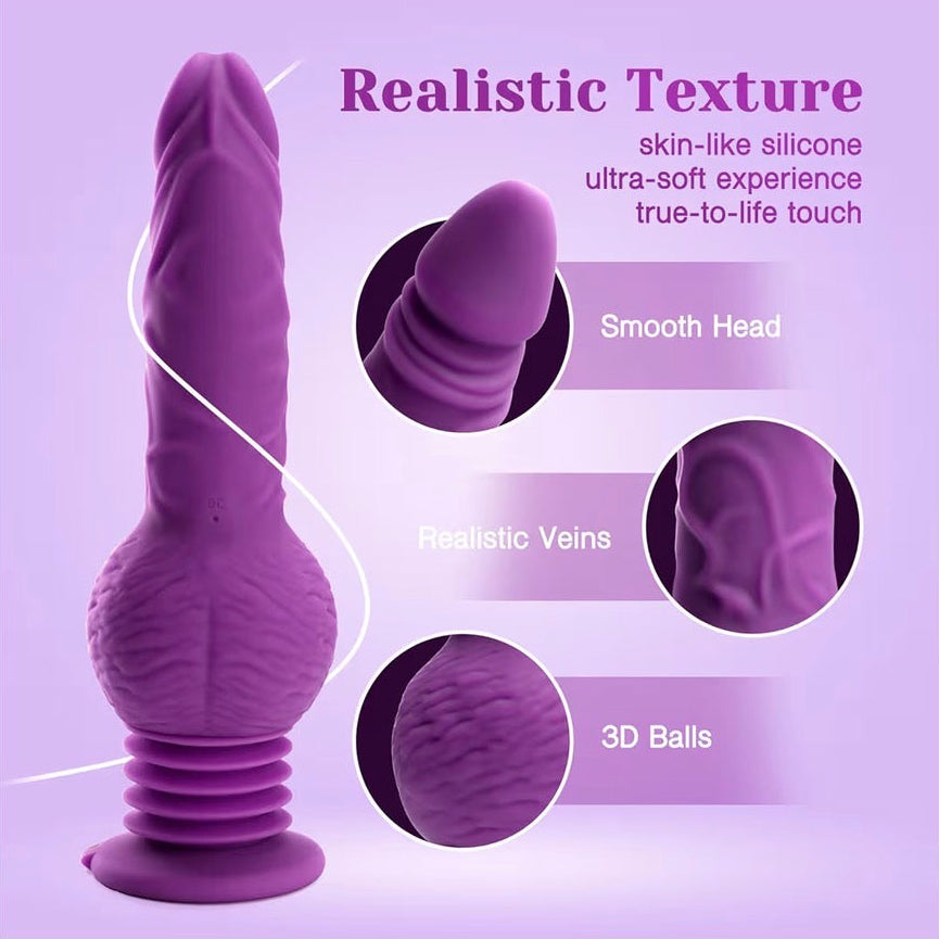 •Thrusting Dildo Vibrator•